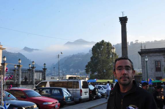 Friozinho gostoso em Quetzaltenago, mais conhecida como Xela, na Guatemala